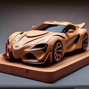 3D model Gran Turismo 6 Toyota FT 1 Concept game (STL)